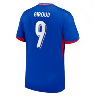 Fotballdrakt Herre Frankrike Olivier Giroud #9 Hjemmedrakt EM 2024 Kortermet